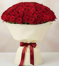 Букет 101 Красная роза Милано #REPLACE_PRED# Ельдигино