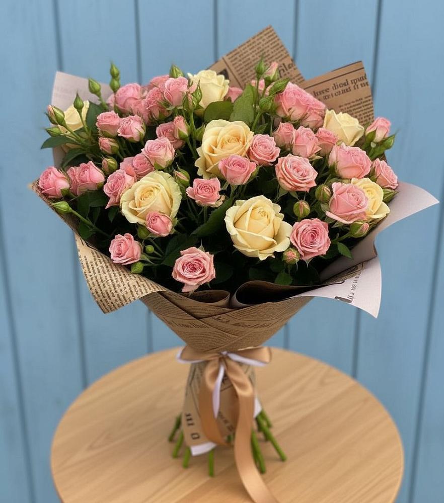 Букет цветов из: Розы в Ельдигино