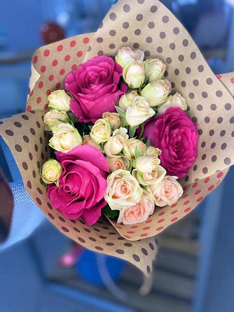 Букет цветов из: Розы в Ельдигино