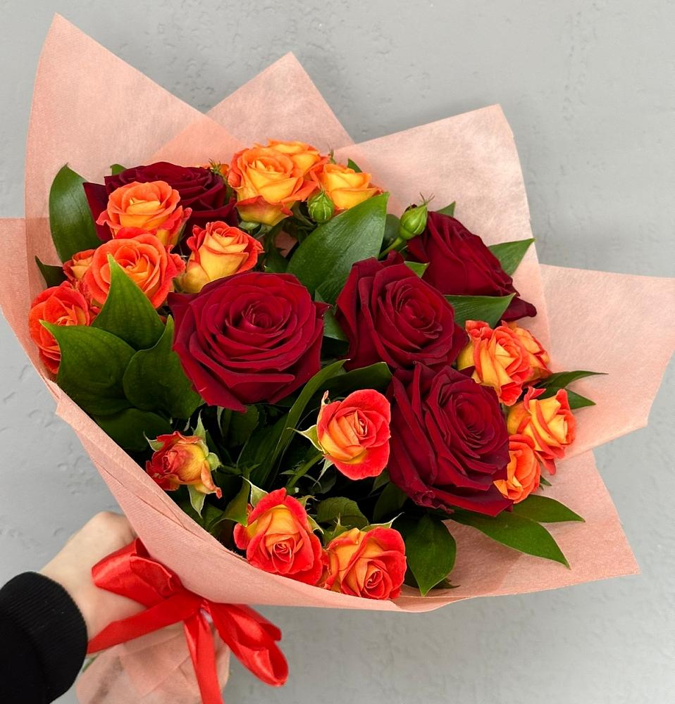 Букет Любовь и восторг в Ельдигино