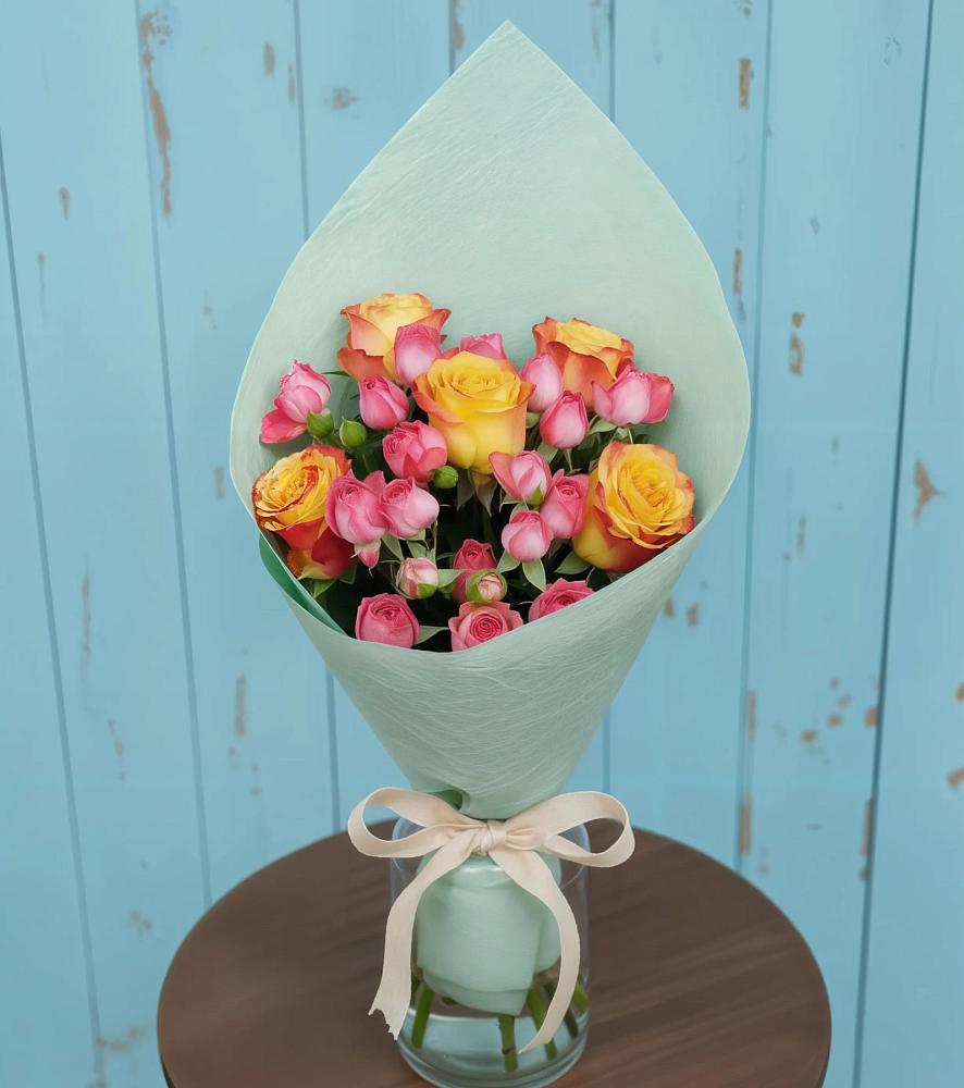 Букет цветов из: Розы в Ельдигино