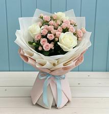 Букет цветов из:  Розы в Ельдигино