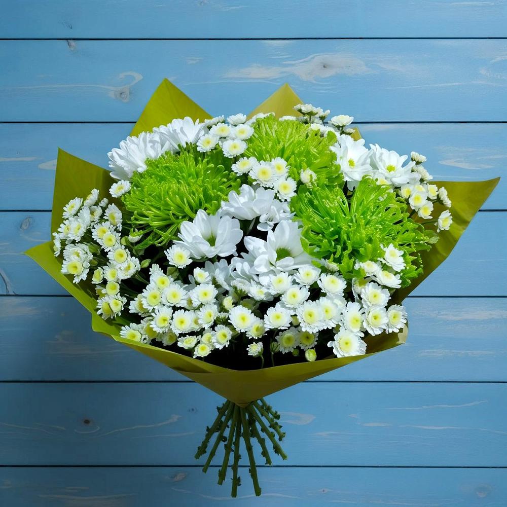 Букет цветов из: Хризантемы в Ельдигино