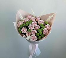 Букет цветов из:  Розы и Хризантемы в Ельдигино