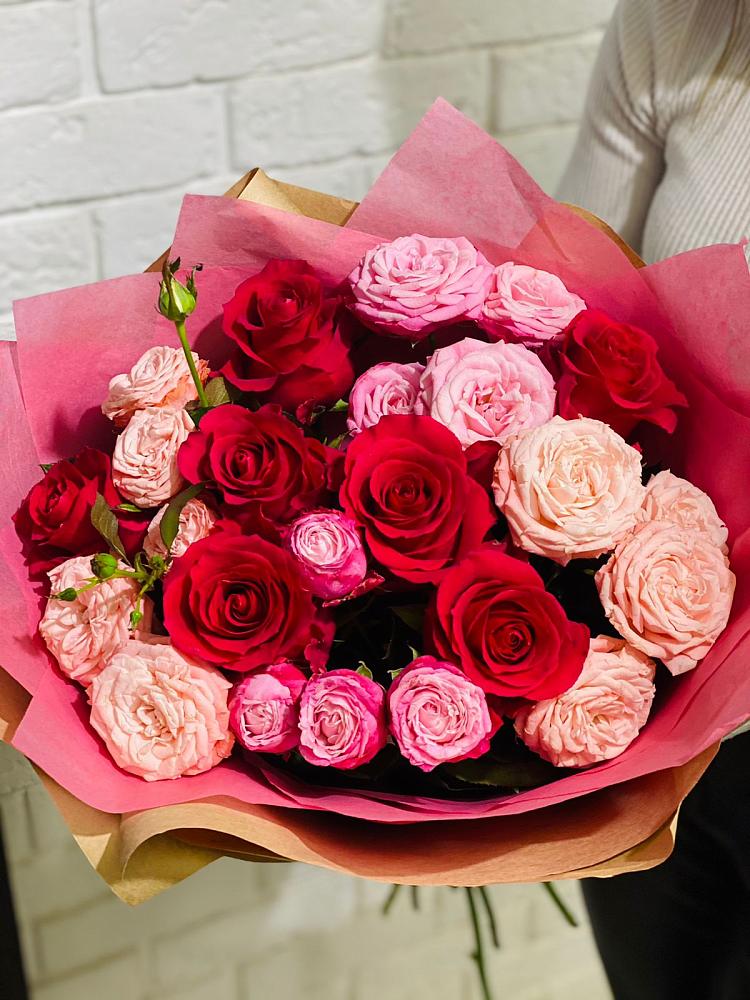 Букет цветов из: Розы в Ельдигино