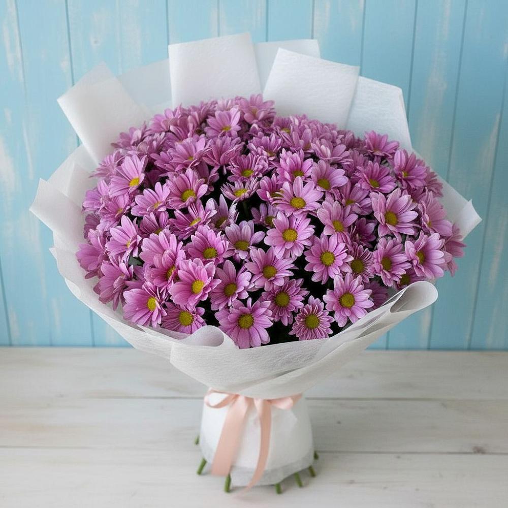 Букет цветов из: Хризантемы в Ельдигино