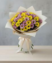 Букет цветов из:  Хризантемы #REPLACE_PRED# Ельдигино