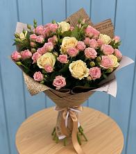 Букет цветов из:  Розы в Ельдигино