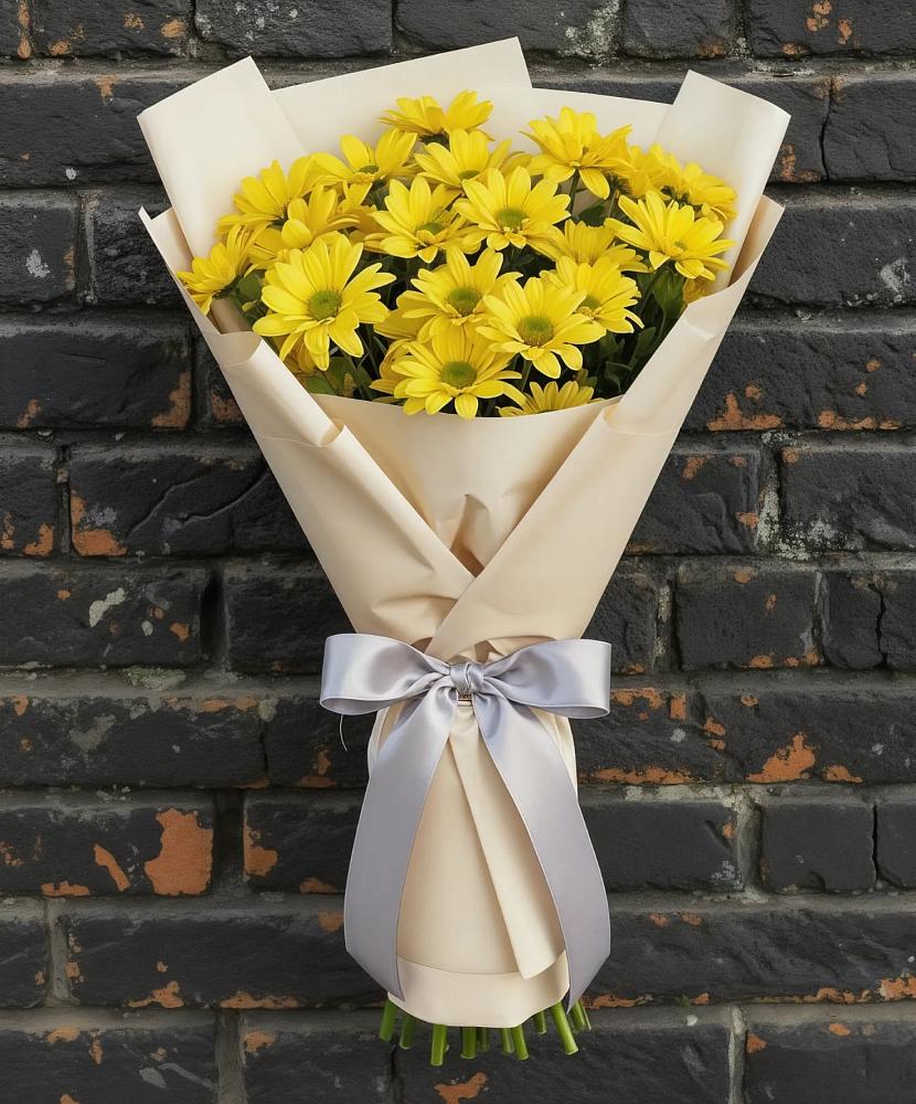 Букет цветов из: Хризантемы в Ельдигино