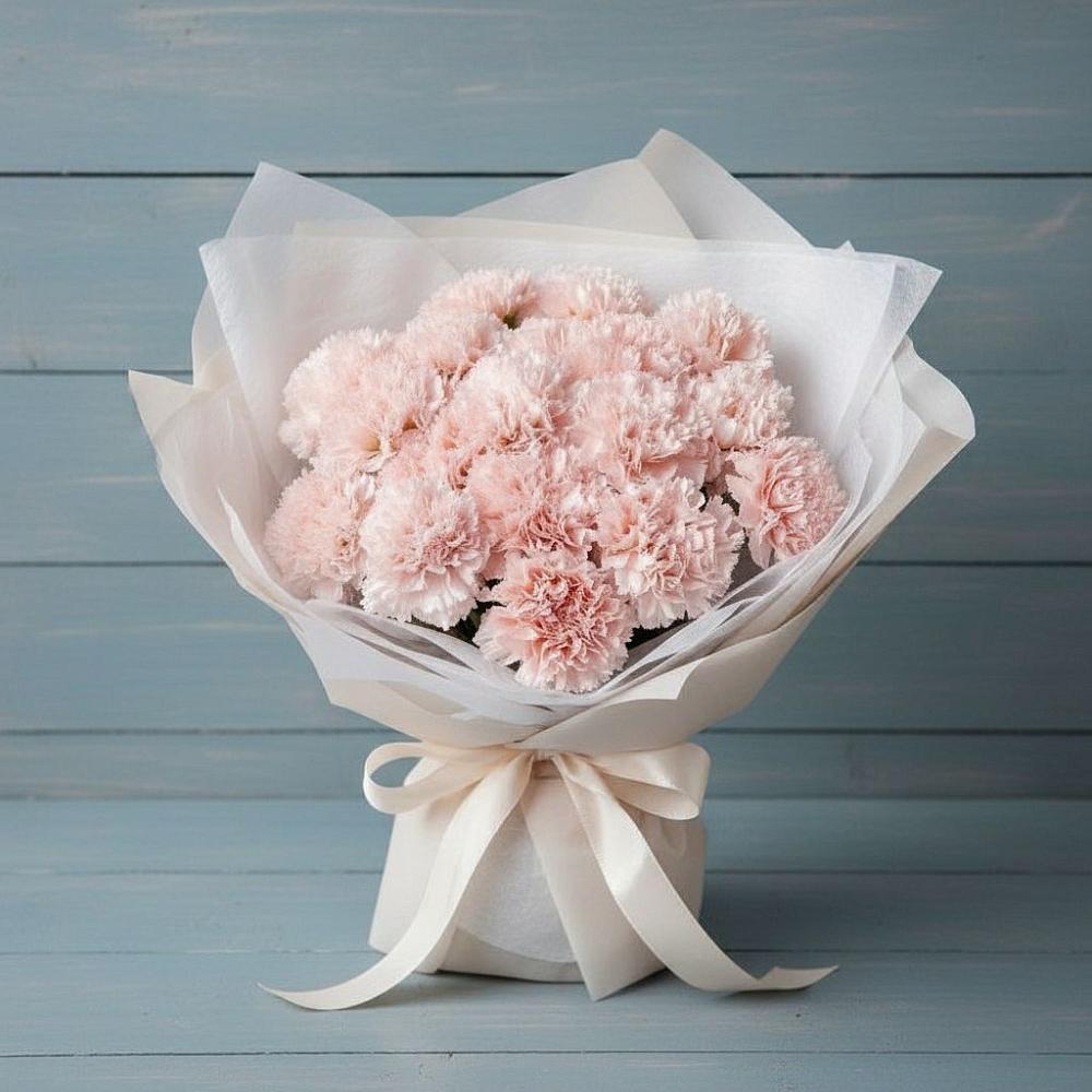 Букет цветов из: Гвоздики в Ельдигино