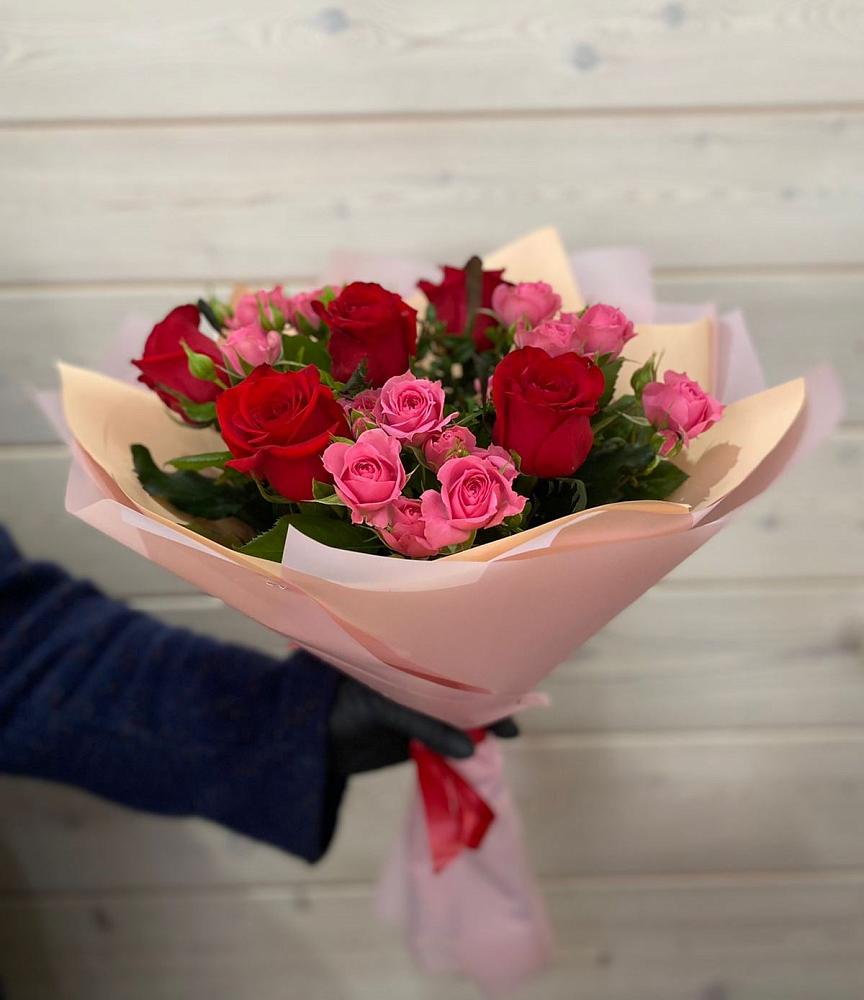 Букет цветов из: Розы в Ельдигино
