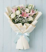Букет цветов из:  Лилии в Ельдигино