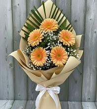 Букет цветов из:  Герберы в Ельдигино