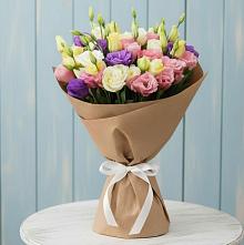 Букет цветов из:  Лизиантусы #REPLACE_PRED# Ельдигино