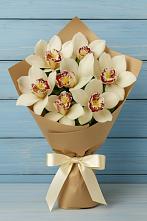 Букет цветов из:  Орхидеи и Розы в Ельдигино